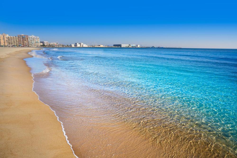 Centrico Apartamento Con Todo A Estrenar En La Playa Санта Пола Экстерьер фото